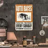 Auto Races - Metal Tin Signs(8*12Inch/12*16Inch) - Garage