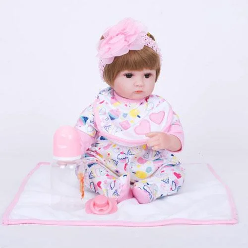 16" Cute Marria Reborn Baby Doll Girl - Reborn Shoppe