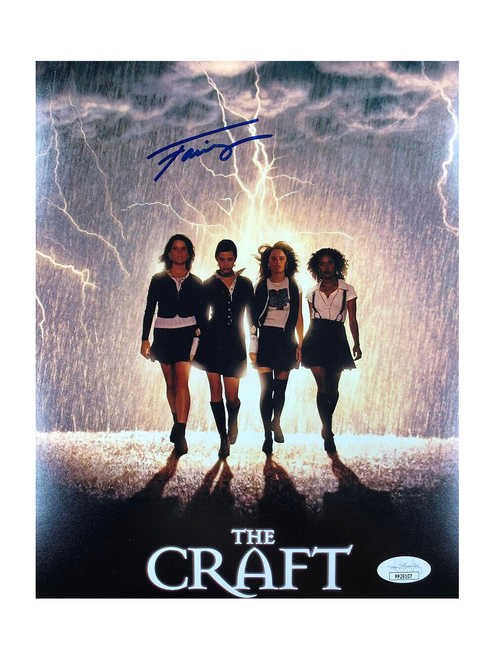 8x10 The Craft Print Signed by Fairuza Balk 100% Authentic With COA