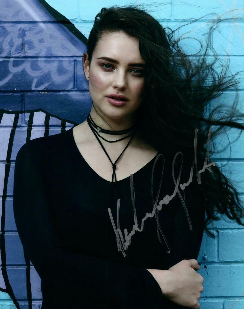 Katherine Langford Autographed Signed 8x10 Photo Poster painting ( 13 Reasons Why ) REPRINT