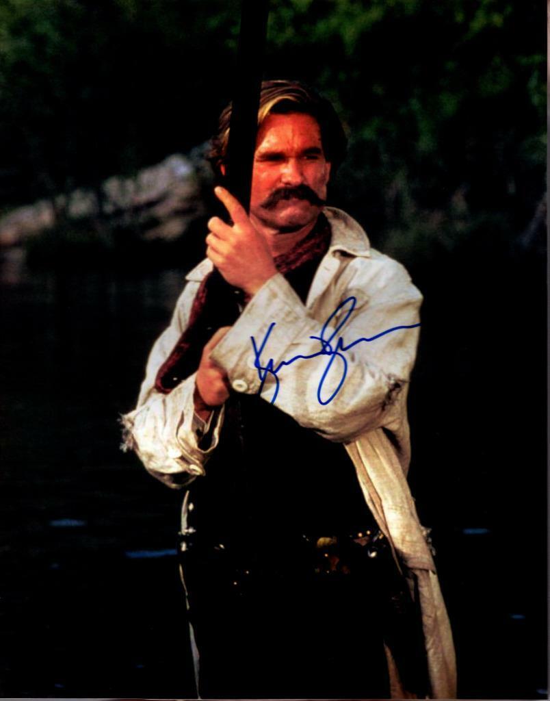 Kurt Russell autographed 11x14 Photo Poster painting Really nice signed Photo Poster painting and COA