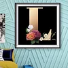 uk.everydayedeals (Limited Stock)Diamond Painting - Full Round - Flower Letter