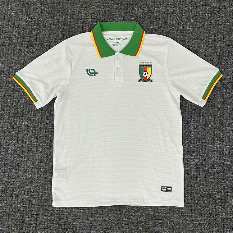 2025 Cameroon White Special Edition Jersey