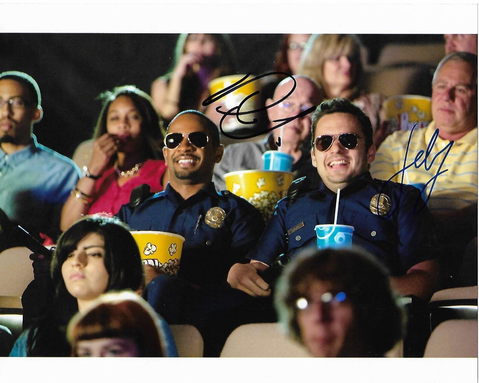 LET'S BE COPS AUTOGRAPHED Photo Poster painting SIGNED 8X10 #1 DAMON WAYANS JR JAKE JOHNSON