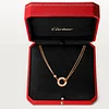 CARTIER LOVE NECKLACE, 2 DIAMONDS