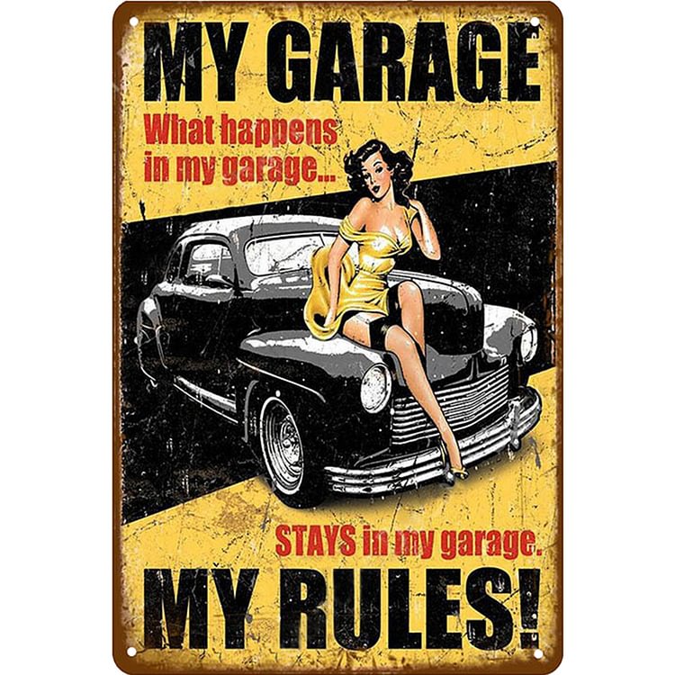 Car Model - Vintage Tin Signs/Wooden Signs - 8*12Inch/12*16Inch