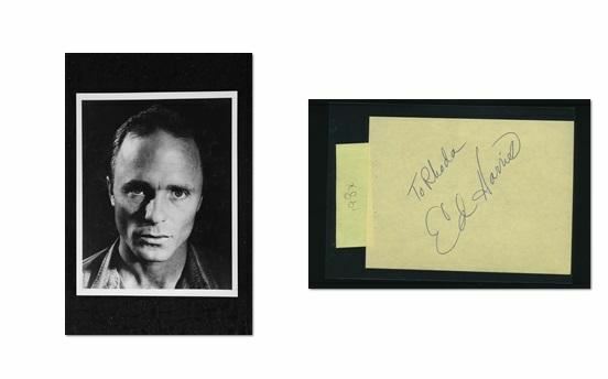 Ed Harris - Signed Autograph and Headshot Photo Poster painting set - A Beautiful Mind