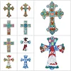 DIY Diamond Painting Special Shape Drills Cross Decoration Pendant Kit
