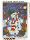Snowman | Full Circle Diamond Painting Kit