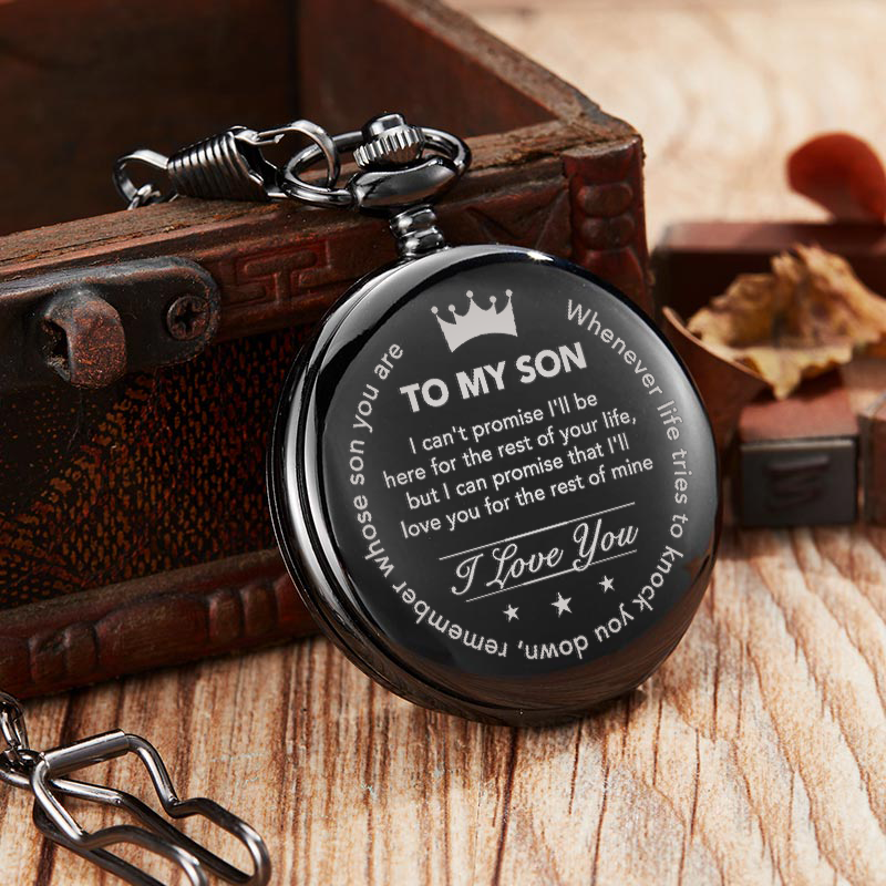 To My Son - Promise - Pocket Watch