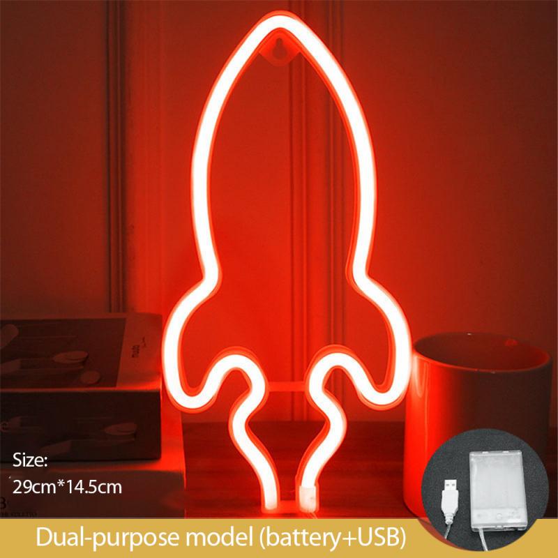 

Rocket Planet - Led Neon Light Sign, 501 Original