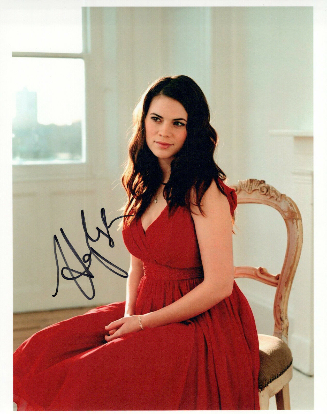 Hayley Atwell glamour shot autographed Photo Poster painting signed 8x10 #4