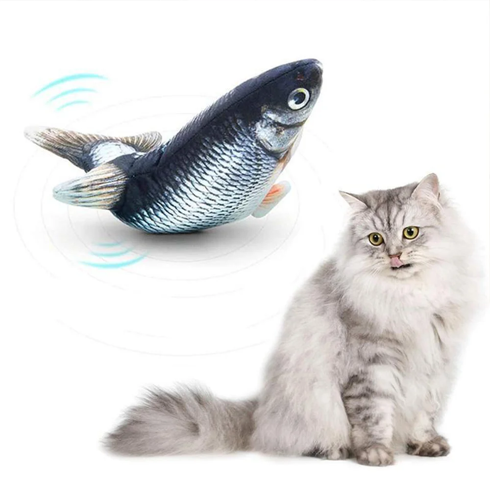 Meladen™ Elektrischer Puppenfisch für Katze