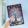 Special Shaped Tree Of Life Diamond Painting Journal Notebook Kit