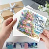 (US Only)6PCS DIY Birthday Wishes Diamond Art Greeting Cards Congratulations Cards & Gift