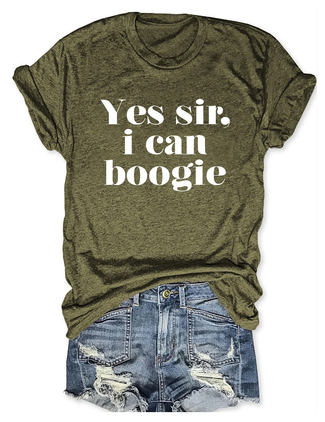 Yes Sir I Can Boogie T-shirt