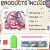 Diamond Painting - Partial Special Shaped Drill - Halloween Pumpkin(Canvas|30*30cm)