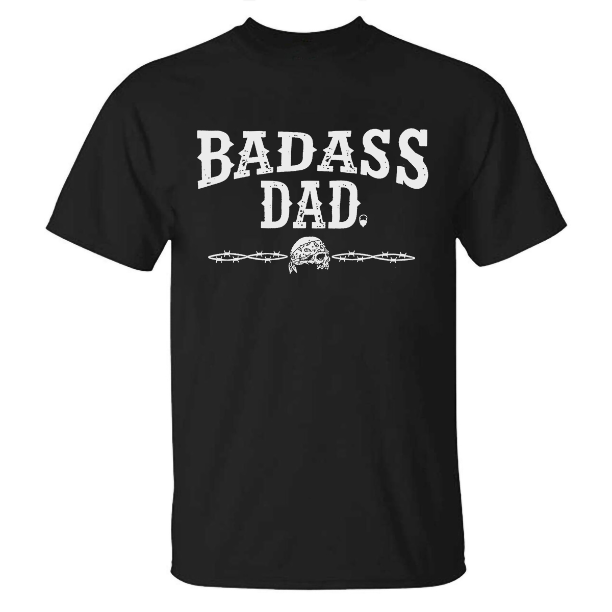 Livereid Badass Dad Printed T-shirt - Livereid