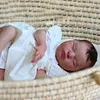 [Heartbeat & Sound] 20" Handmade Lifelike Reborn Newborn Baby Painted Hair Girl Pollera - RBBI-Myrebornbabydoll&reg; Myrebornbabydoll&reg;