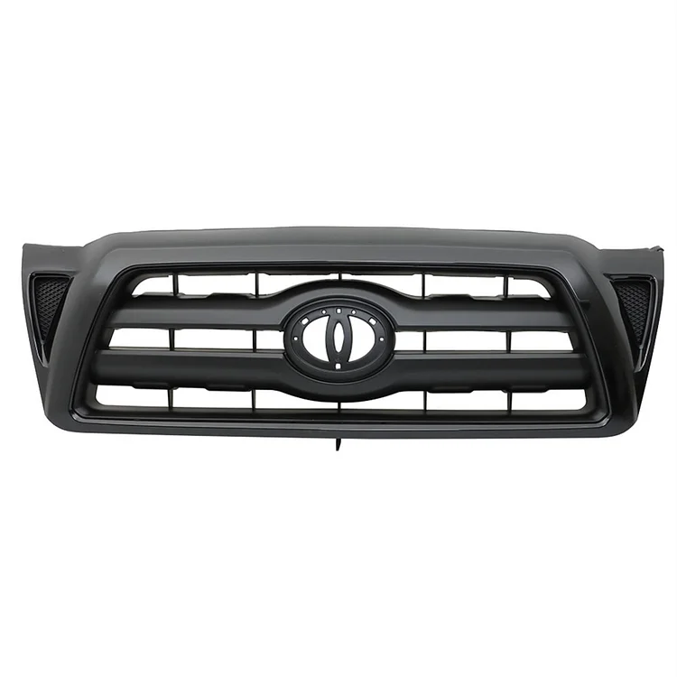 SEBLAFF Front Bumper Hood Grille Gloosy Black Insert Grill Radiator Replacement for 2005 2006 2007 2008 2009 2010 2011 Tacoma 5310004350