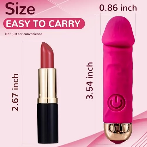Velin – Smart Rose Bullet Vibrator With Dual Stimulation For Clitoral & G-spot Pleasure