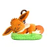 Licensed Grassland Ver. Eevee Super Soft Short Plush Doll Charms - Free Shipping - Pokemon [In Stock]