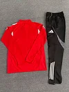 Sevilla 25-26 1/4 Zip Training  Tracksuit Red Chandal