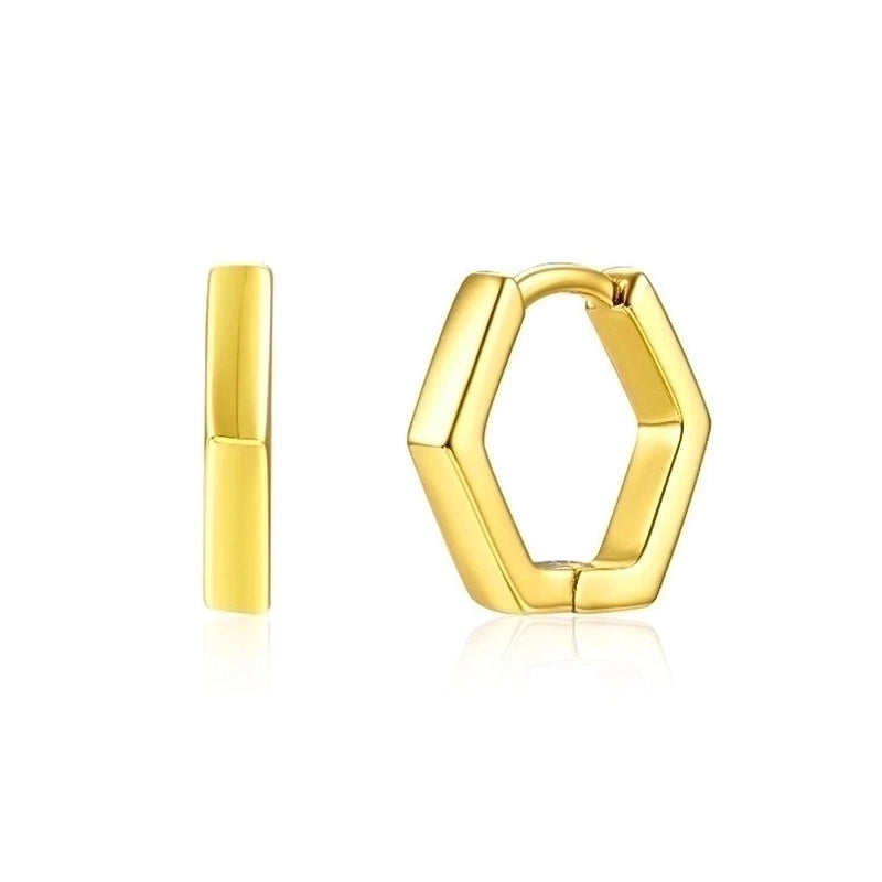 1 Pair Ig Style Round Irregular Copper Hoop Earrings