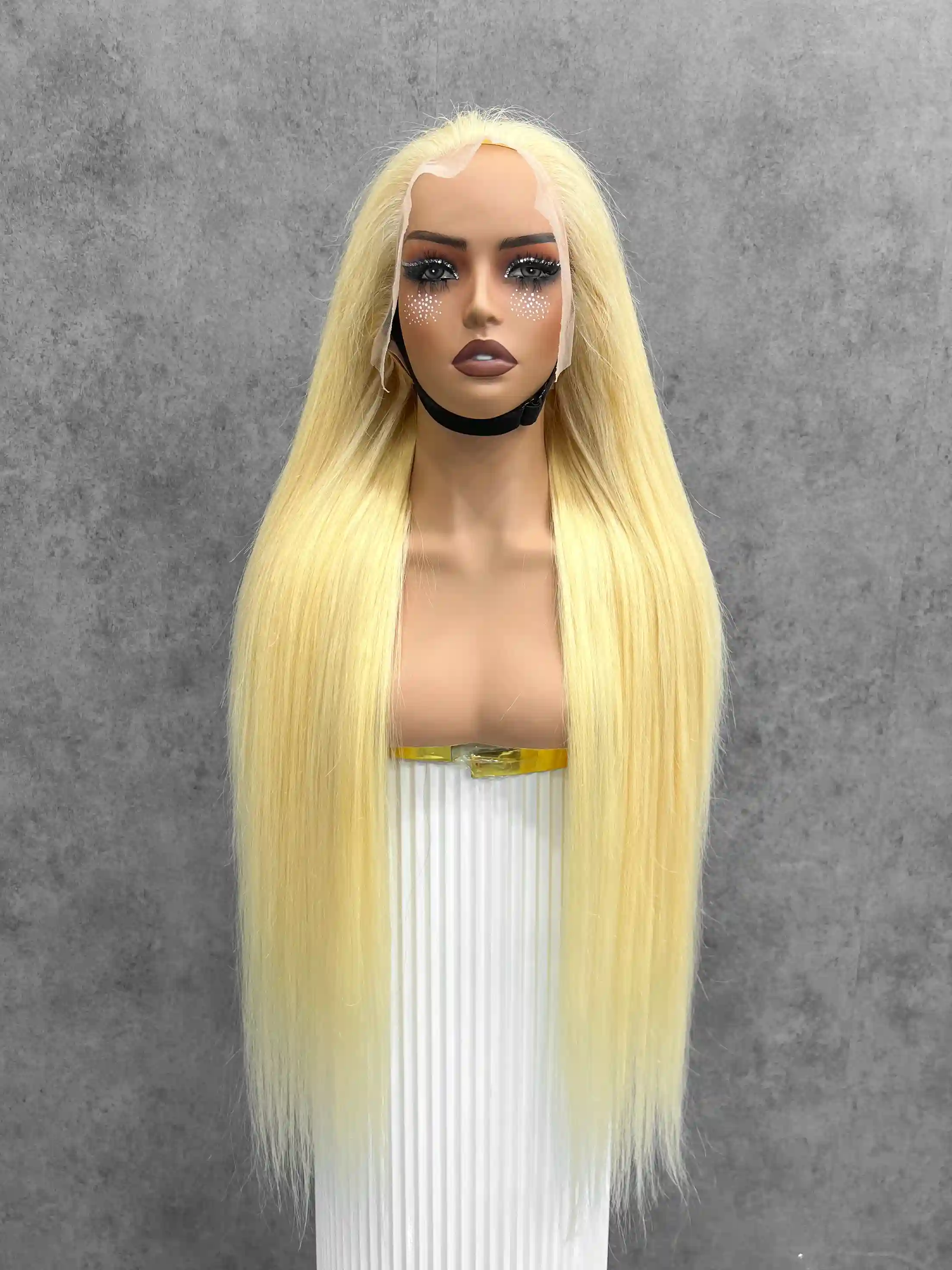 250% Top Raw Hair Blonde 613# Straight HD Lace Color Wig | 13x4,13x6 Frontal | 100% Human Hair | Boruihair