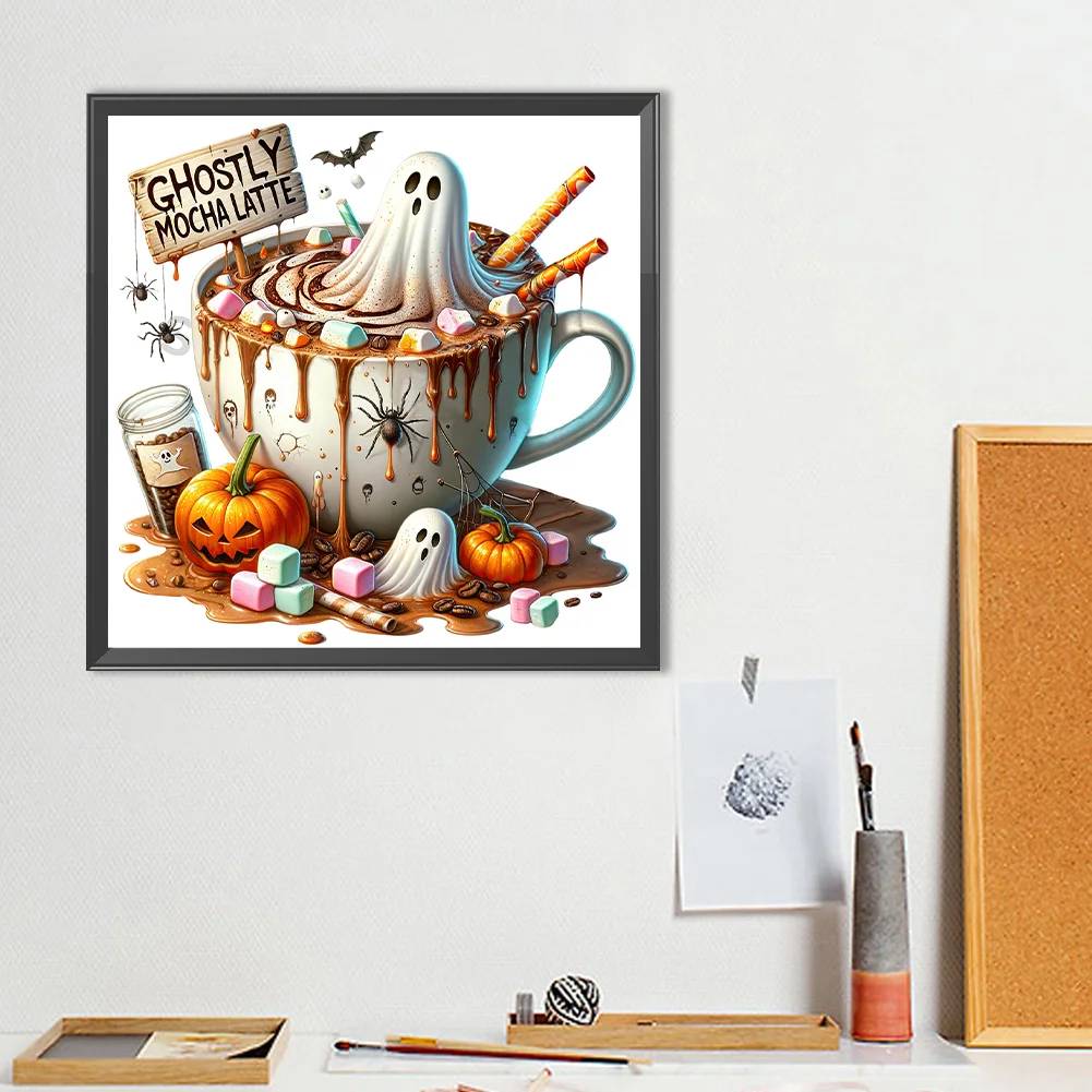 Diamond Painting - Full Round Drill - Halloween Dessert(Canvas|40*40cm)