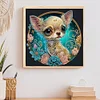 DIY Partial Special Shaped Drill Diamond Painting-Dog