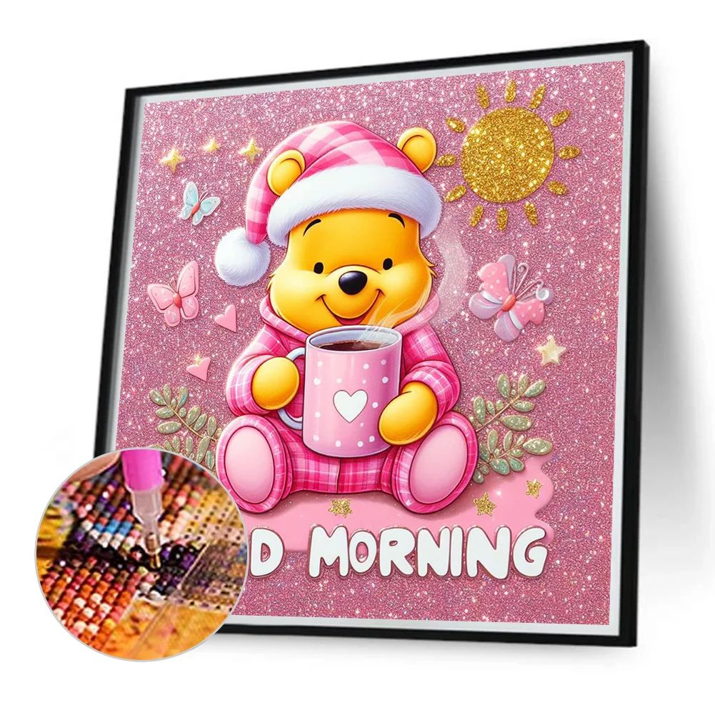 Diamond Painting - Full Round Drill - Winnie the Pooh(Canvas|40*40cm)