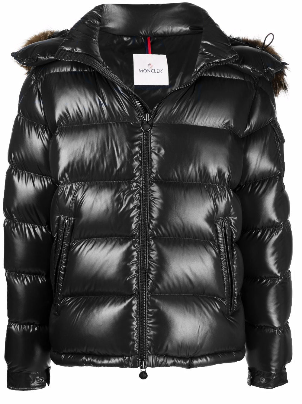 Moncler maya with deals fur