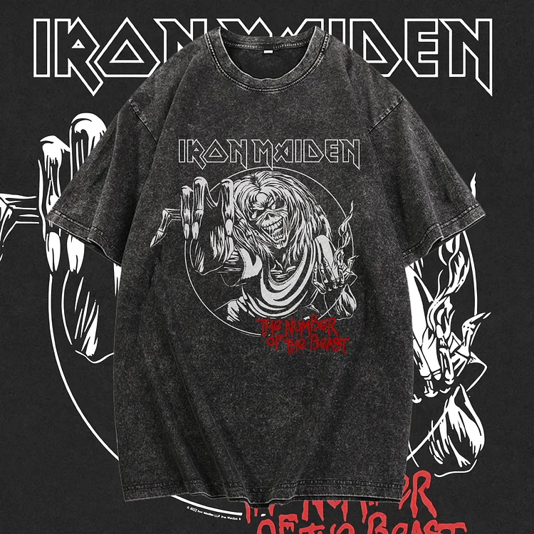 Davidhawaii100% Cotton Casual Attractive Trendy Rock Street T-Shirt - 100% Cotton