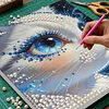uk.everydayedeals DIY Pearl Painting With Frame - Handmade Self-Adhesive Pearls - Kitten(30*30cm)