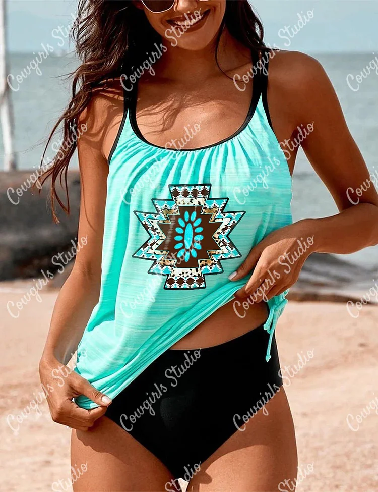 Sling Turquoise Swimsuit