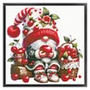 (US Only)Gnome Design DIY Bead Embroidery Kit 40x39cm 9CT Cross Stitch Kit for Home Decor