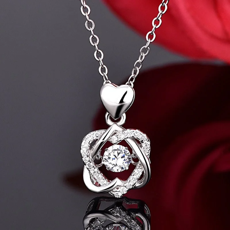 For Love - I Had You and You Had Me Love Knot Necklace