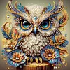 Oiseau-Peinture sp&eacute;ciale partielle au diamant-30 * 30cm