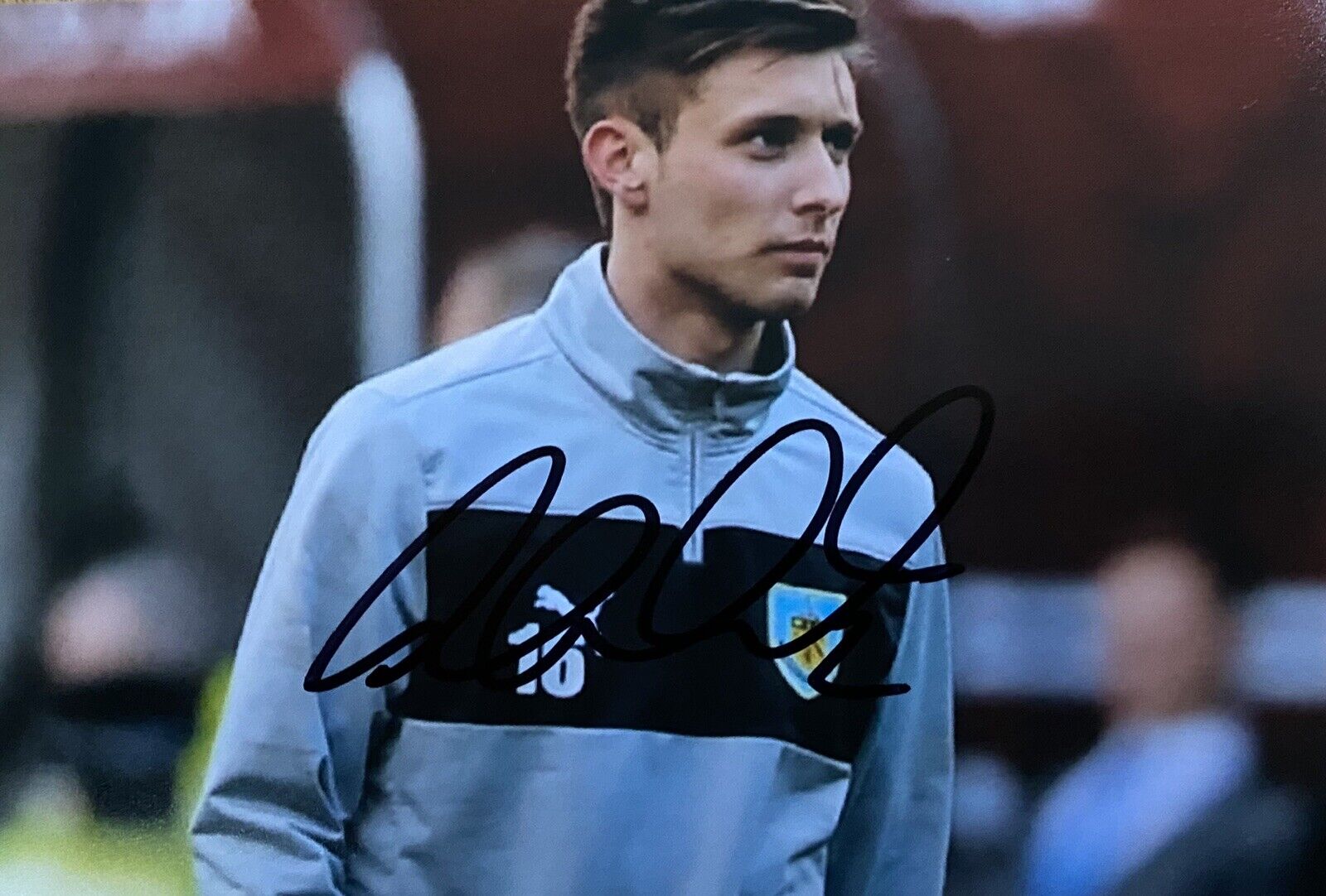 Luke O'Neill Genuine Hand Signed 6X4 Burnley Photo Poster painting