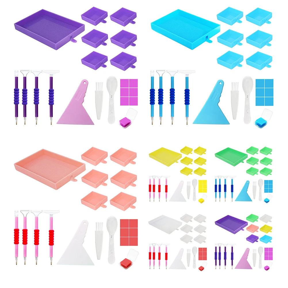 5D Diamond Painting Accessories Kits DIY Art Crafts Beads Rhinestone Tray Sorter