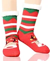 Winter Thick Soft Wool Vintage Pattern 5 Pairs Socks For Christmas Gift