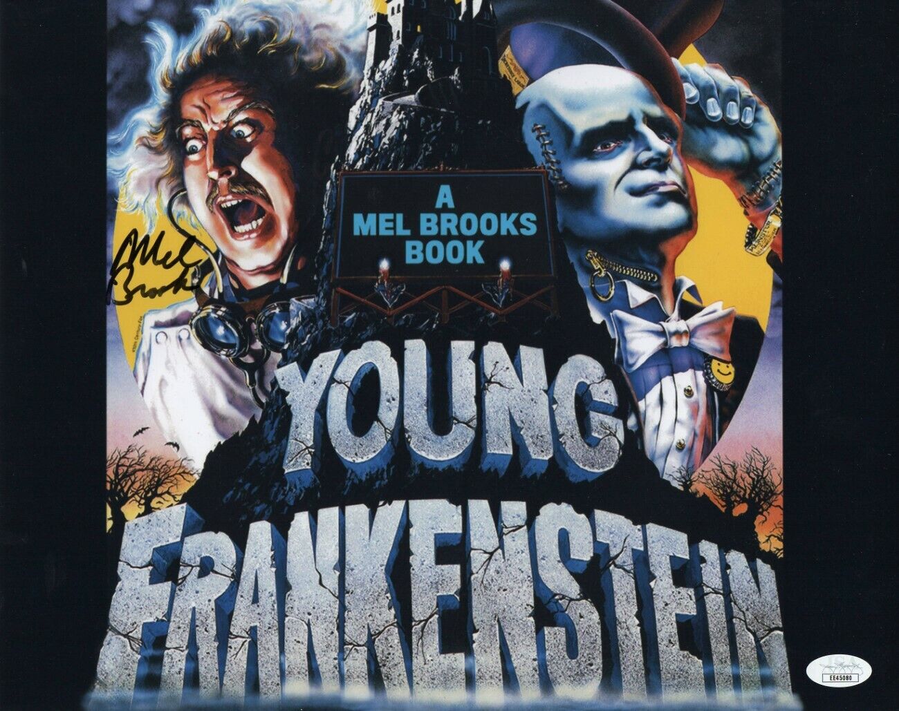 Mel Brooks Signed Autographed 11X14 Photo Poster painting Young Frankenstein JSA EE45080