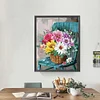 (US Only)Partial AB Diamond Painting - Full Round Drill - Flower Basket (Canvas|45*55cm)