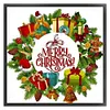Christmas Wreath And Gift Box-11CT Counted Cross Stitch 40*40cm tapestrymarket
