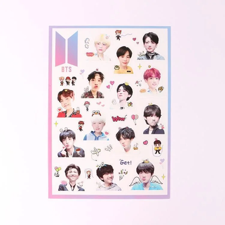 DIY / Cutest BTS Stickers At Home (Part - 1)😍💜