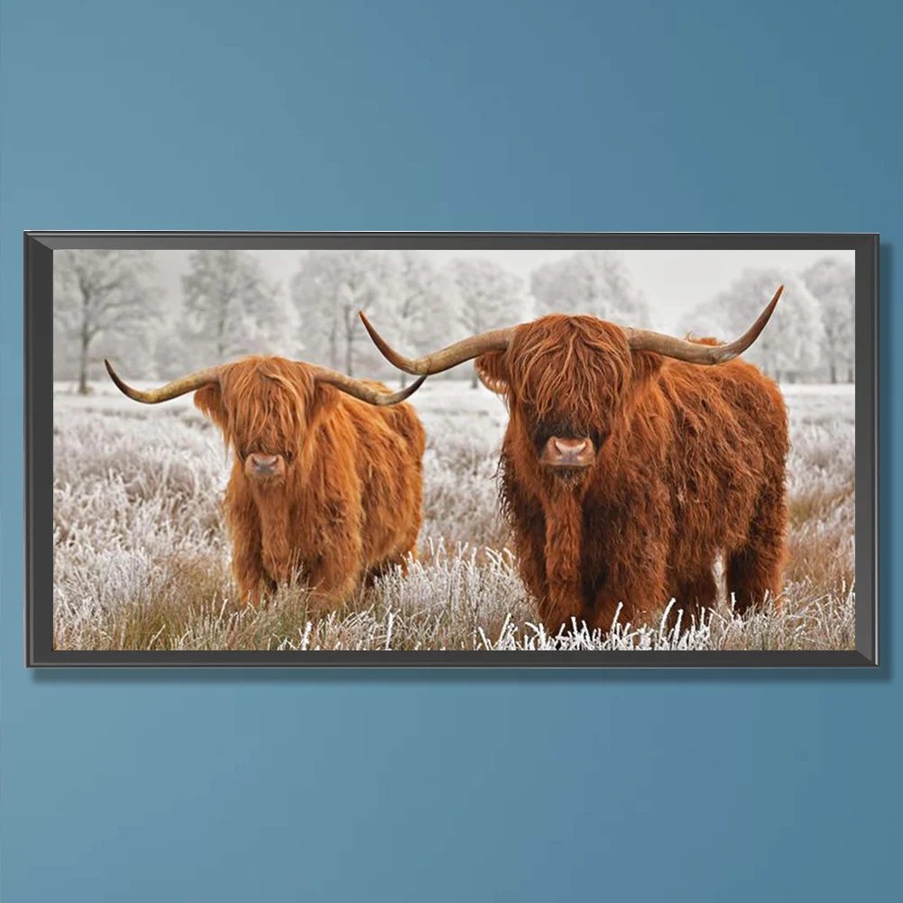 Diamond Painting - Full Round Drill - Yak(80*40cm)