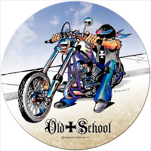 Motorcycle- Round Shape Tin Signs/Wooden Signs - 30*30CM