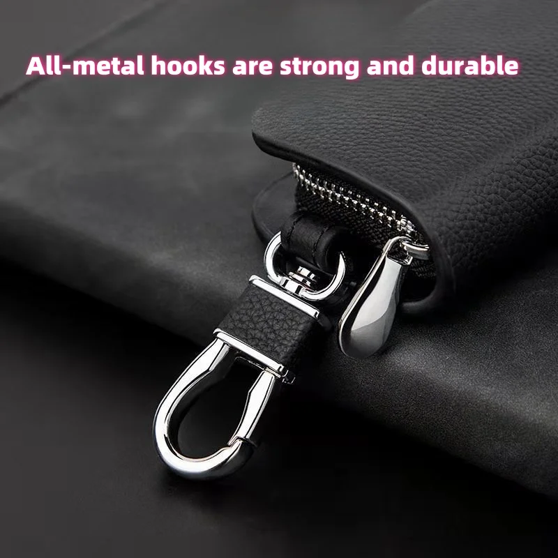 2024 New Upgraded Car Leather Key Case