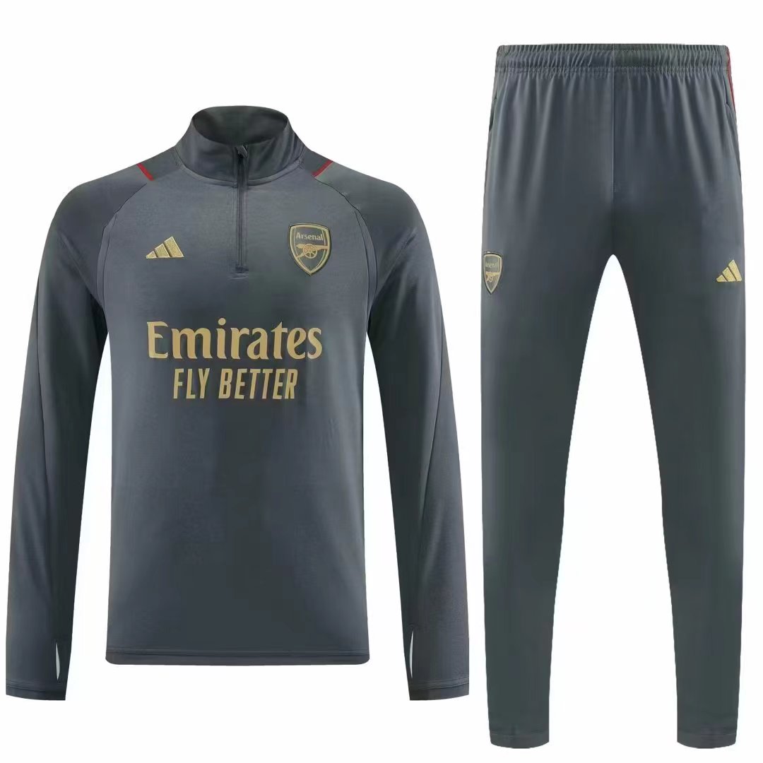 23/24 Arsenal Half-Pull Training Suit Jersey Set